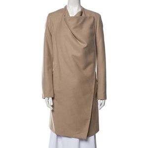 All Saints Wool Wrap Coat